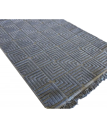 Luxess Dizayn Koleksiyonu Dekoratif Saçaklı Halı 1062 Antrasit