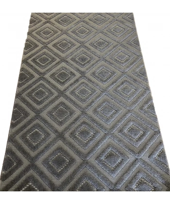 Luxess Dizayn Koleksiyonu Dekoratif Saçaklı Halı 1089 Antrasit