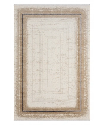 Seyran Asya Koleksiyonu %100 Akrilik Kalın Saçaklı Halı 526 Mavi