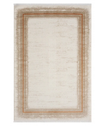 Seyran Asya Koleksiyonu %100 Akrilik Kalın Saçaklı Halı 526 Terra