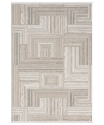 Seyran Gustoo Koleksiyonu Tozumaz Kolay Temizlenir Halı 902 Bej