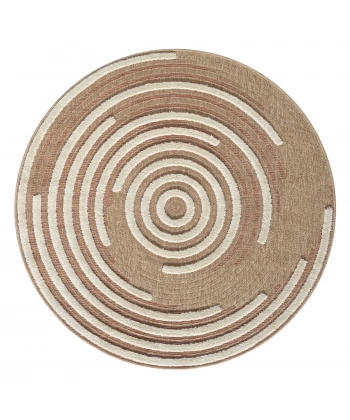 Seyran Marakeş Koleksiyonu Hav Toz Vermez Etnik Halı 673 Taba