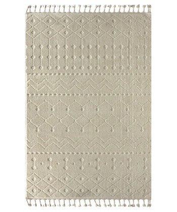 Seyran Matta Koleksiyonu İskandinav Dekoratif Halı 2022 Krem