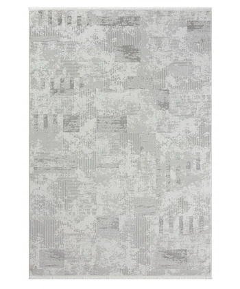 Seyran Mısra Koleksiyonu Modern Desenli Halı 5001 Krem