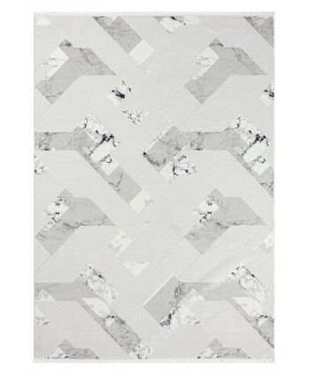 Seyran Mısra Koleksiyonu Modern Desenli Halı 5002 Mavi