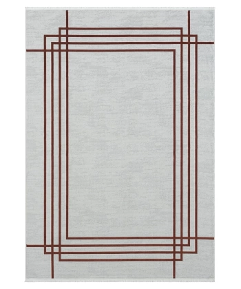 Seyran Mısra Koleksiyonu Modern Desenli Halı 5003 Terra