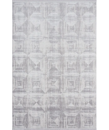 Seyran Roma Koleksiyonu Akrilik Dokuma Halı 422 Gri