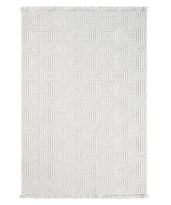 Seyran Rubby Koleksiyonu Sisal Dekoratif Halı 1550 Krem