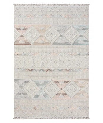 Seyran Rubby Koleksiyonu Sisal Dekoratif Halı 1551 Multi Bej