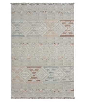 Seyran Rubby Koleksiyonu Sisal Dekoratif Halı 1551 Multi Gri