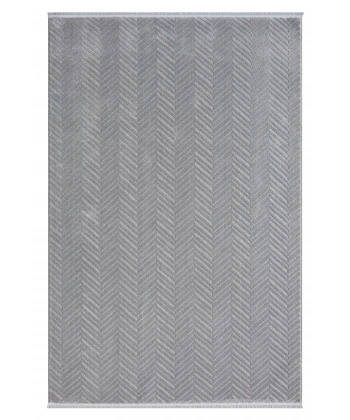 Seyran Stella Koleksiyonu Yumuşak Dokulu Halı 0201 Gri