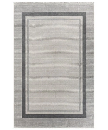 Seyran Zen Koleksiyonu Akrilik Dokuma Halı 7001 Antrasit