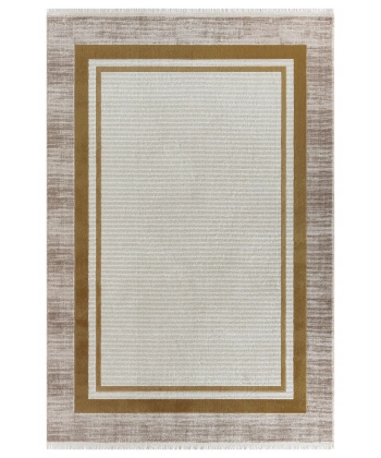 Seyran Zen Koleksiyonu Akrilik Dokuma Halı 7001 Gold