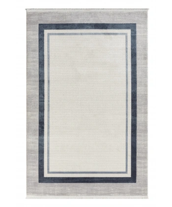 Seyran Zen Koleksiyonu Akrilik Dokuma Halı 7001 Mavi