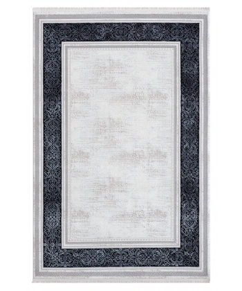 Seyran Zen Koleksiyonu Akrilik Dokuma Halı 7006 Mavi