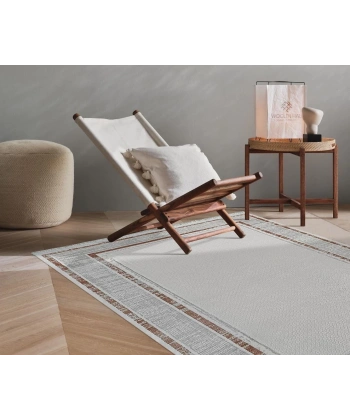 Victoria Koleksiyonu Viskon Akrilik Dokuma Lüks Saçaklı Halı 6015 Terra