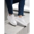 EVA TABAN CİLT DERİ SNEAKER BEYAZ