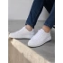 EVA TABAN CİLT DERİ SNEAKER SNEAKER BEYAZ