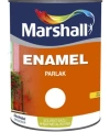 Marshall Enamel Parlak Sentetik Boya 2.5 Lt Beyaz