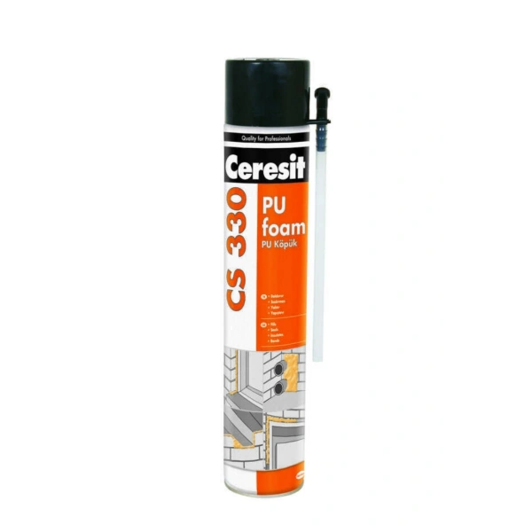 Ceresit CS 330 Poliüretan Yapıştırıcı Köpük 615 ml
