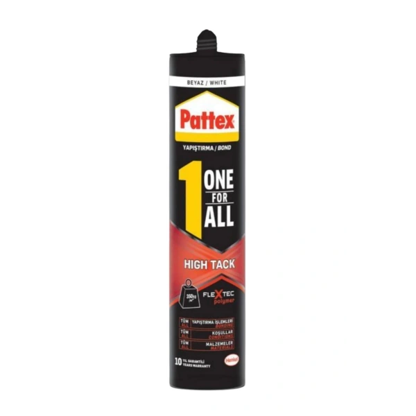 Pattex One For All Crystal Beyaz Polimer Yapıştırıcı 280 ml