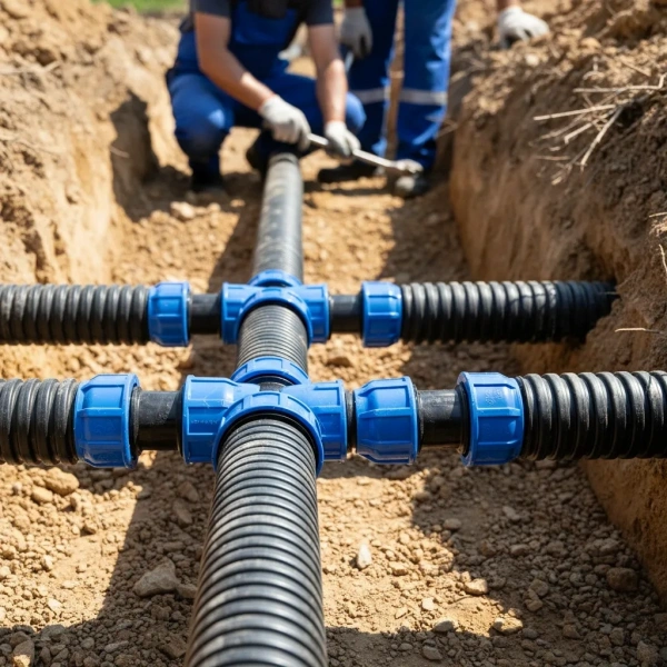 Kaplin Puşvit Kablin Ek Kangal Boru 4 Adet 25 mm Manşon