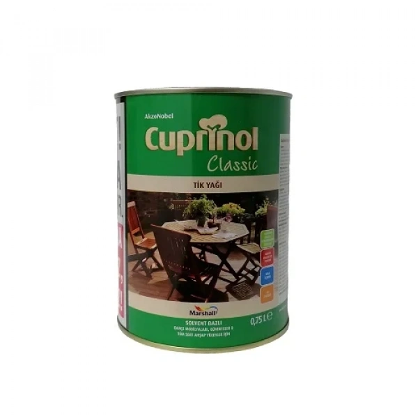 Cuprnol Ahşap Yüzeyler İçin Su ve Güneş Koruması İçin Tik Yağı