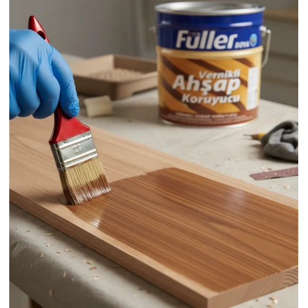 Füller 1502 Vernikli Ahşap Koruyucu Tik 1 Litre