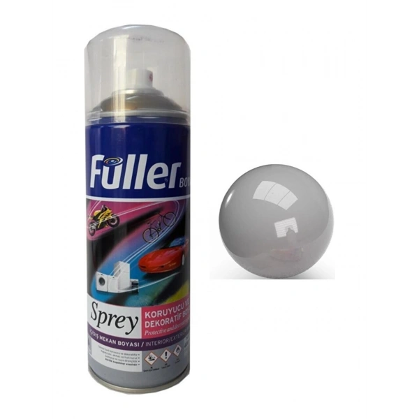 Füller Isıya Dayanıklı Sprey Boya Gümüş