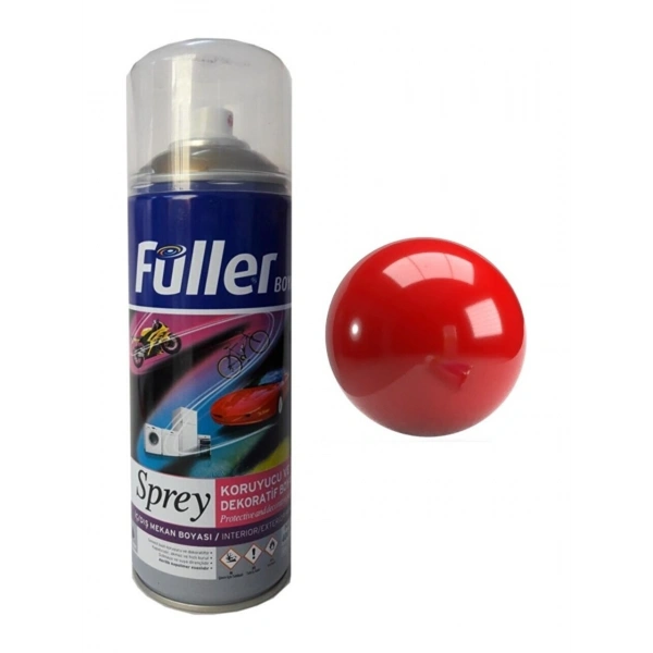 Füller Bayrak Kırmızı Sprey Boya