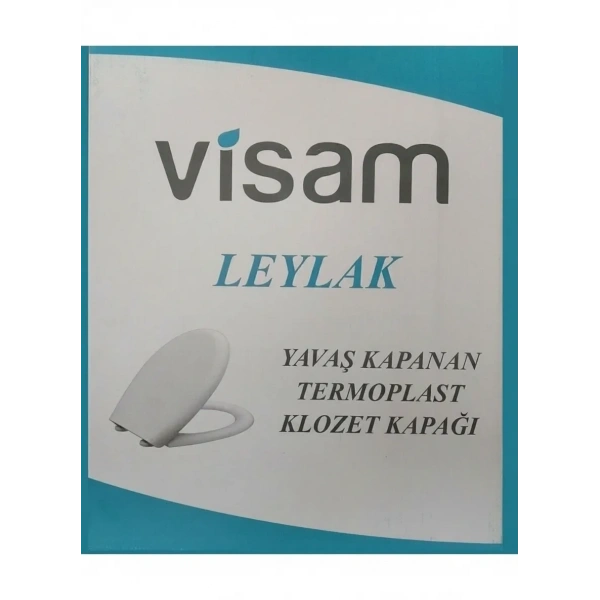 Visam Klozet Kapağı Leylak Yavaş Kapanır