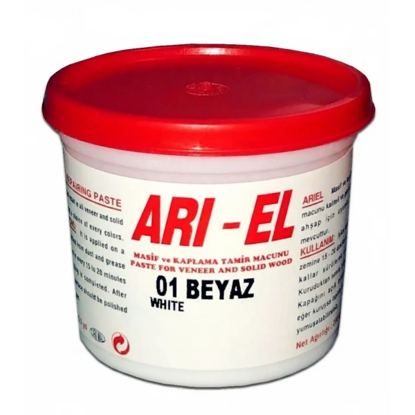 Arı-El Ahşap Macunu Beyaz 01