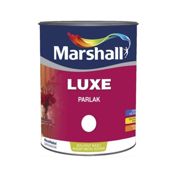 Luxe Parlak Sentetik Boya 0.75 Lt Beyaz