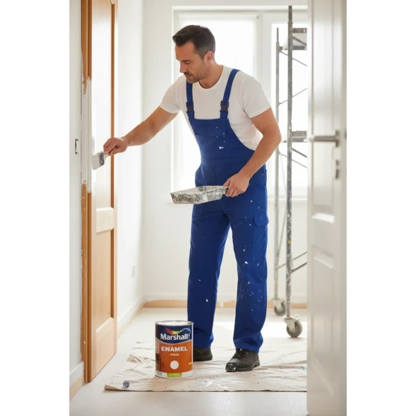 Marshall Enamel Parlak Sentetik Boya 2.5 Lt Beyaz