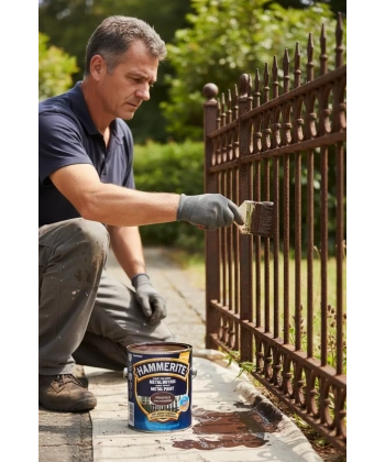 Marshall Hammerite Çekiçlenmiş Metal Boyası 2.5 lt Pürüzsüz Koyu Kahverengi