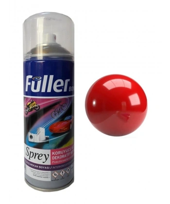 Füller Bayrak Kırmızı Sprey Boya