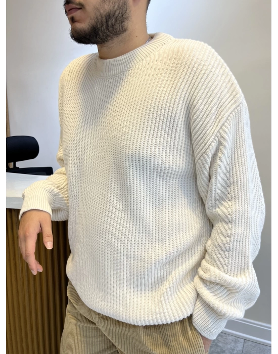 Örgü Kazak Bej