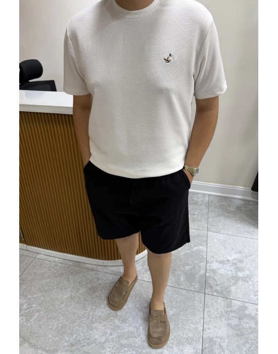 Marka Model Beyaz T-shirt