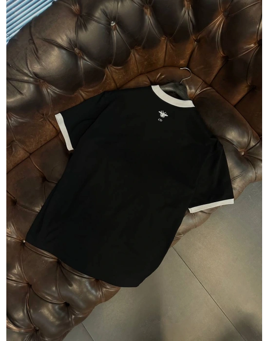 Marka Model Baskılı Tshirt Siyah