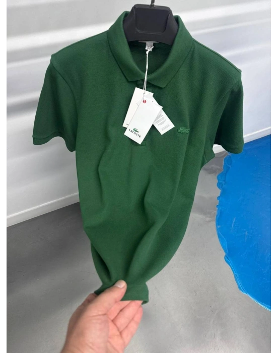 Marka Model Polo Yaka Tshirt Yeşil