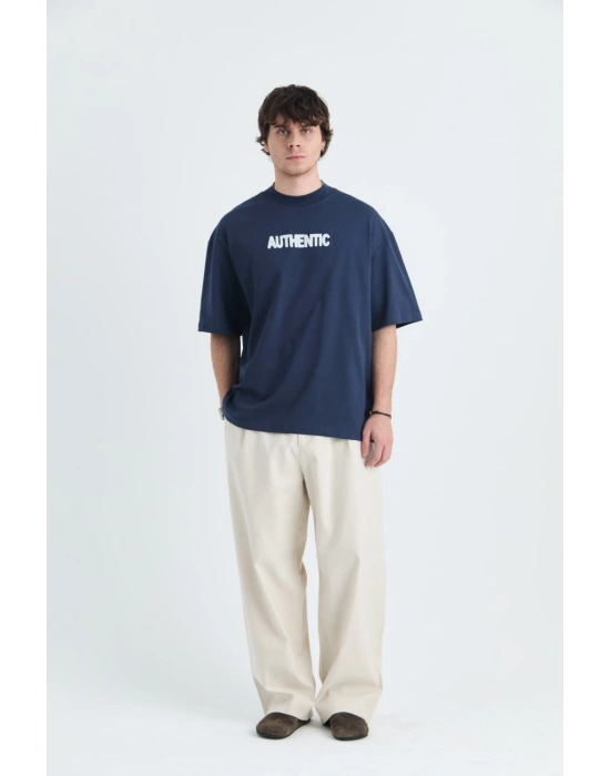 Tasarım Unisex Tshırt Lacivert