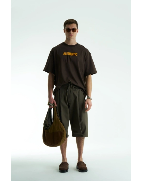 Tasarım Unisex Tshırt Kahve