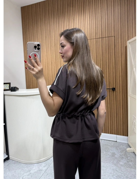 Kısa Kollu Marka Model Eşofman Takımı