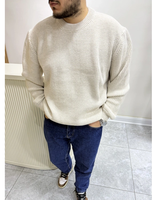 Akrelik Triko Kazak Bej