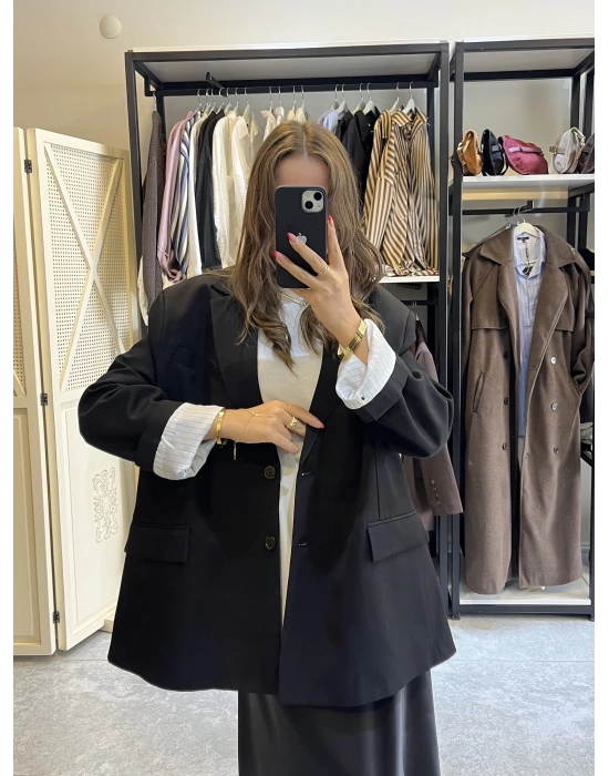 Blazer Ceket Siyah