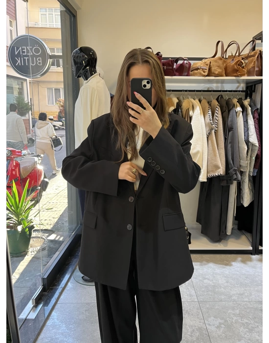Blazer Ceket Siyah