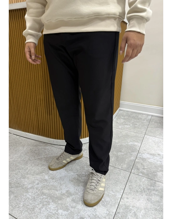 Boru Paça Pantolon Siyah