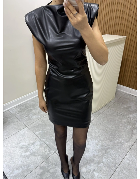Deri Elbise Siyah