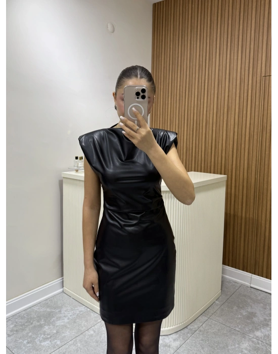 Deri Elbise Siyah