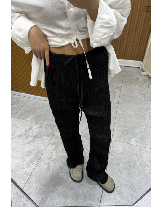 Gipeli Marka Siyah Pantolon